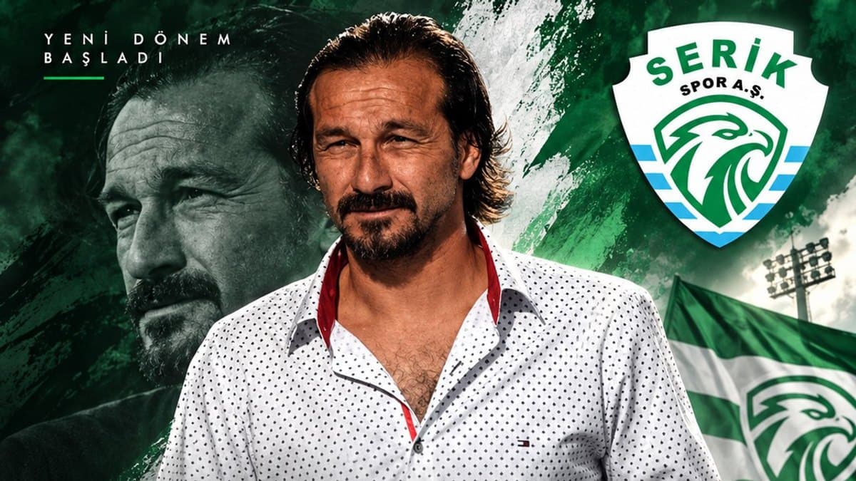 Serikspor'un yeni teknik direktörü Yusuf Şimşek oldu