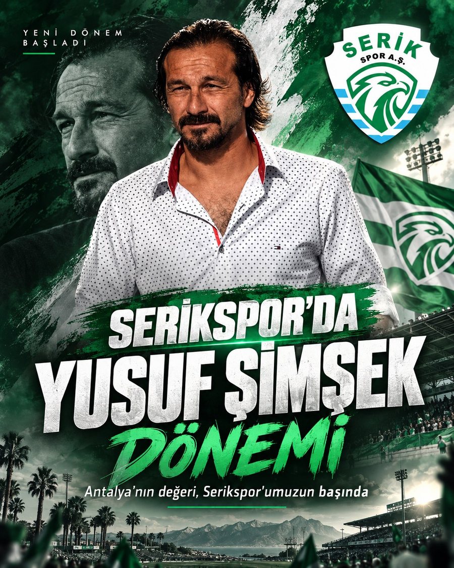 Serikspor'da Yusuf Şimşek dönemi